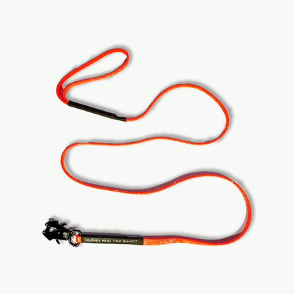 HUMAN AND THE BEAST The Super Leash | Black - Hunter Orange