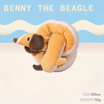 Two & a Half Tails Benny the Beagle Plush Toy
