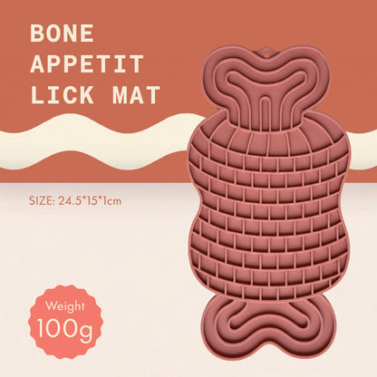 Two & a Half Tails Bone Appétit Lick Mat