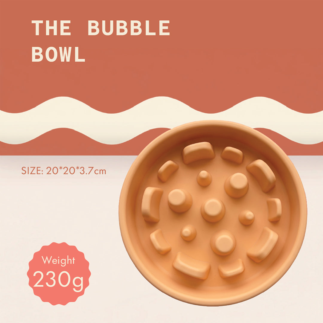 Two & a Half Tails Bubble Bowl Slow Feeder