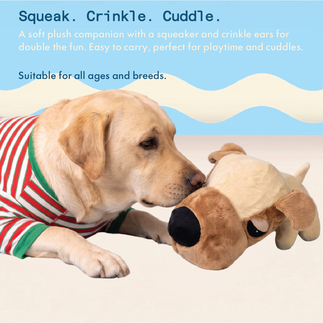 Two & a Half Tails Buddy the Dog Plush Toy