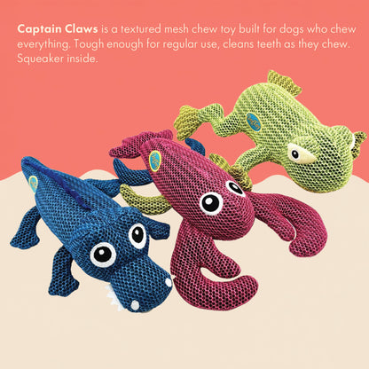 Two & a Half Tails Captain Claws Chew Toy