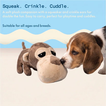 Two & a Half Tails Chunky the Monkey Plush Toy