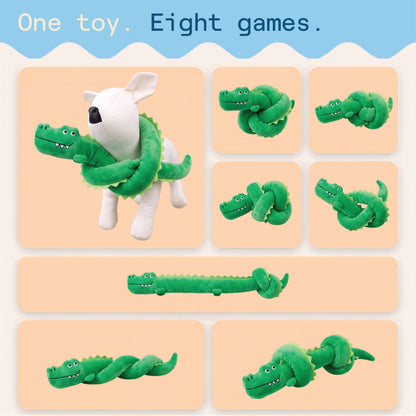 Two & a Half Tails Coco the Croc Plush Toy