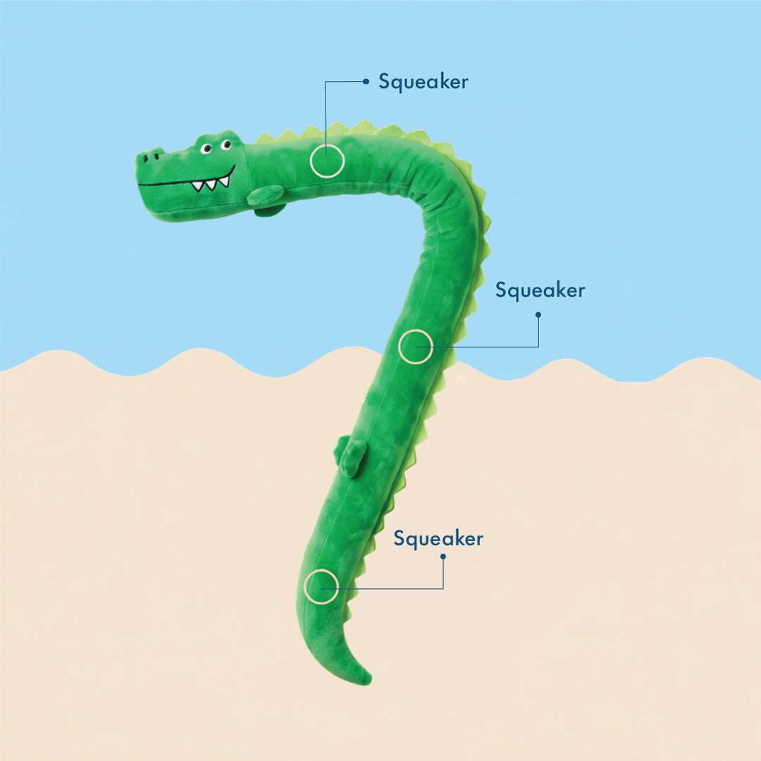 Two & a Half Tails Coco the Croc Plush Toy