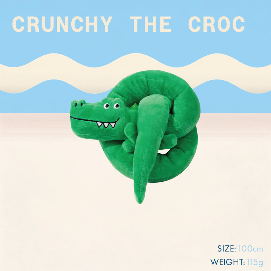 Two & a Half Tails Coco the Croc Plush Toy
