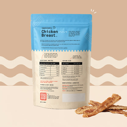 Two & a Half Tails Cooper's Chicken Jerky 70g | Grain-Free Dog Treats