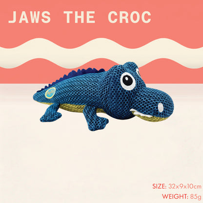 Two & a Half Tails Jaws the Croc Chew Toy