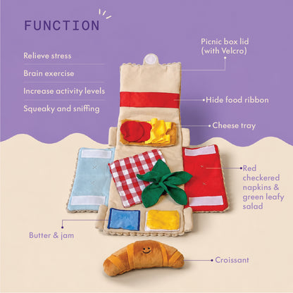 Two & a Half Tails The Sniffari Lunch Box Snuffle Toy