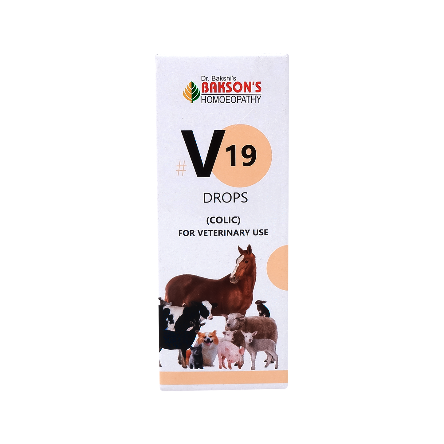 Bakson Veterinary V-19 (Colic Drops)
