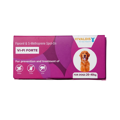 VI-FI FORTE (20-40KG) DOG SPOT ON - Animeal
