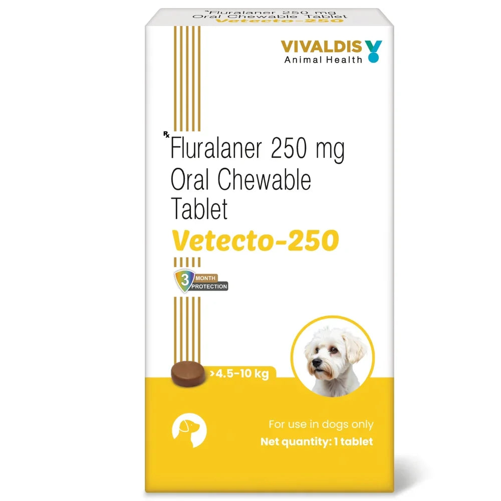 Vetecto 4.5 To 10kg Dog Tablet [10Tabs] - Animeal