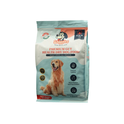 Waggles Premium Gut Health Dry Dog Food