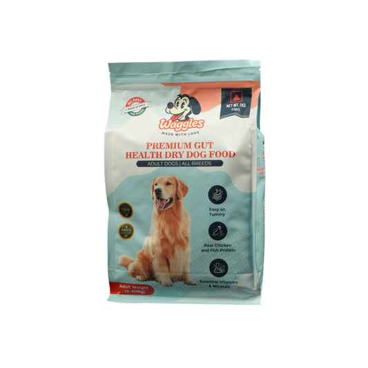 Waggles Premium Gut Health Dry Dog Food