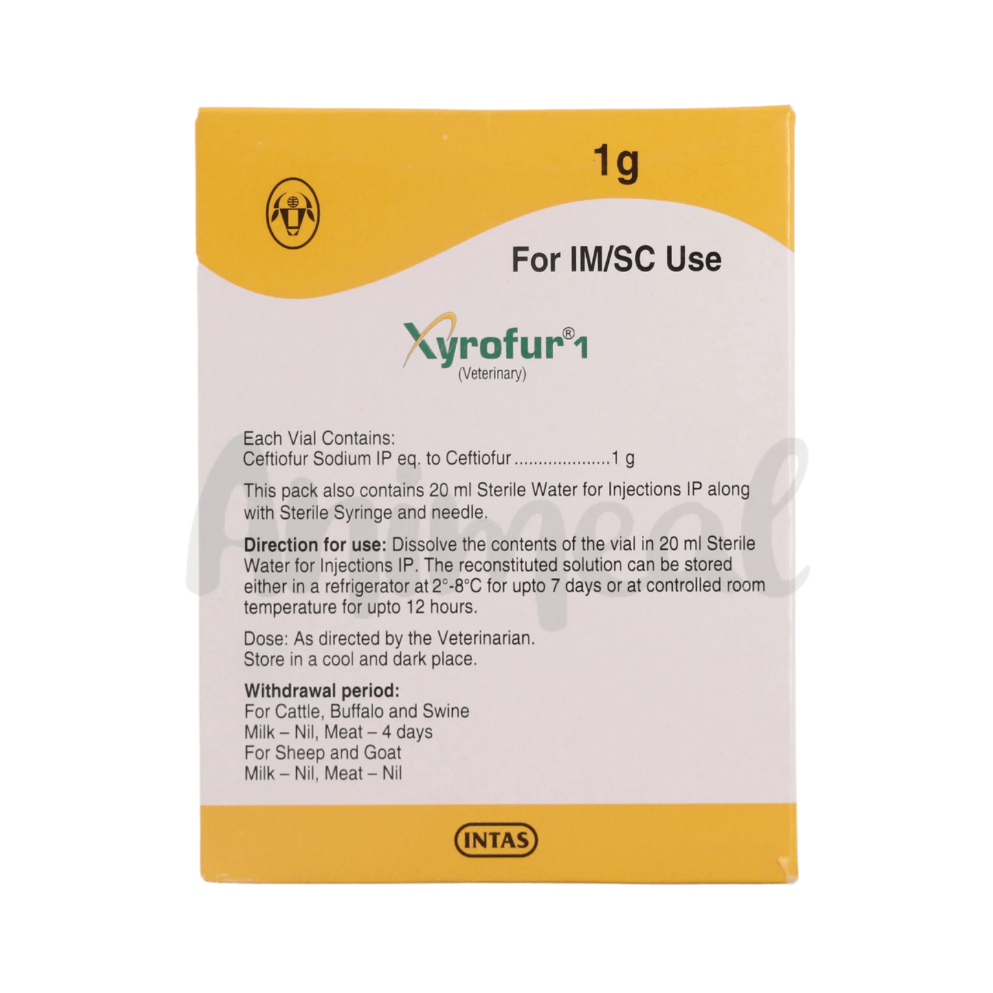 XYROFUR INJ - Animeal
