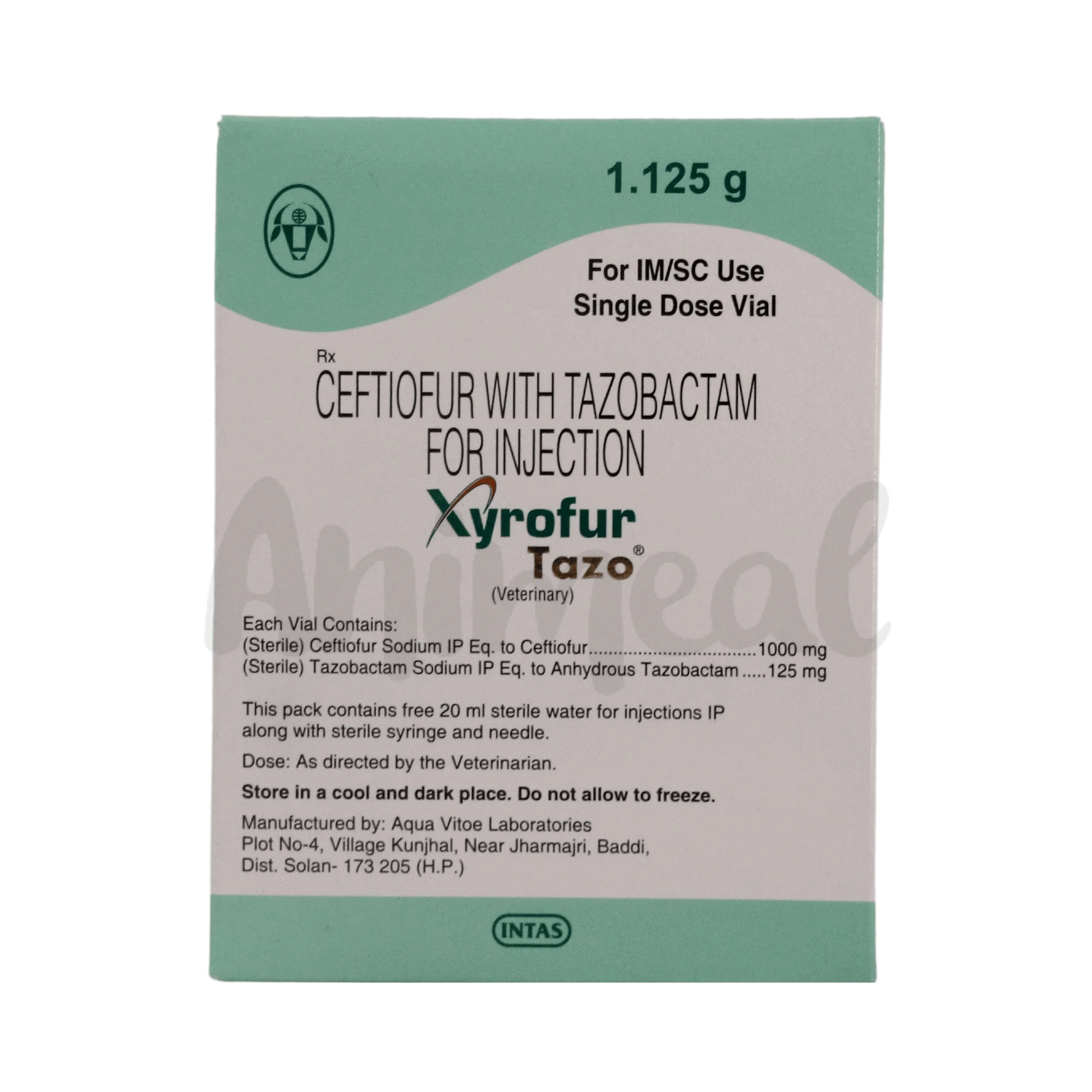 XYROFUR TAZO INJ - Animeal