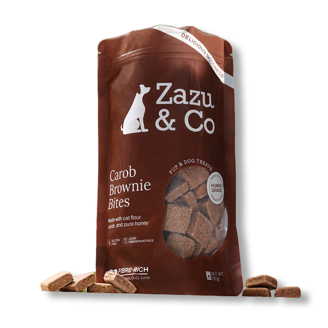 Zazu & Co Carob Brownie Bites