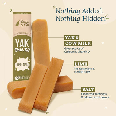 Zazu & Co Yak Chews - Original