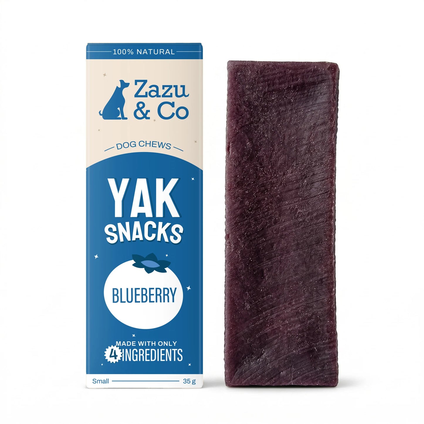 Zazu & Co Yak Chews - Blueberry