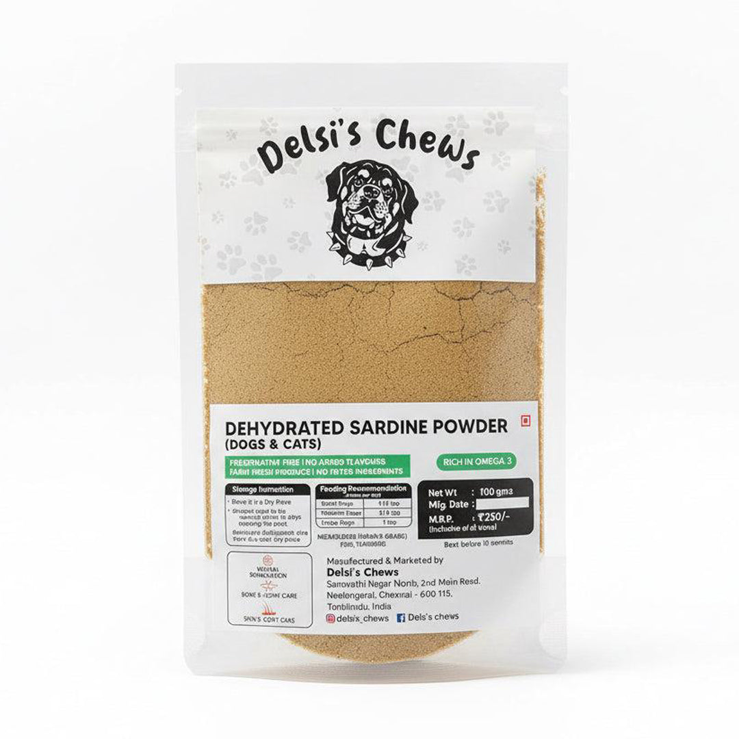 Delsi Chews Sardine Powder