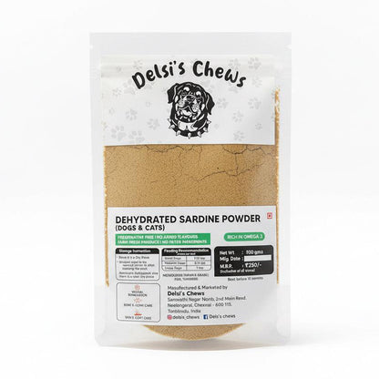 Delsi Chews Sardine Powder