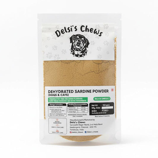 Delsi Chews Sardine Powder