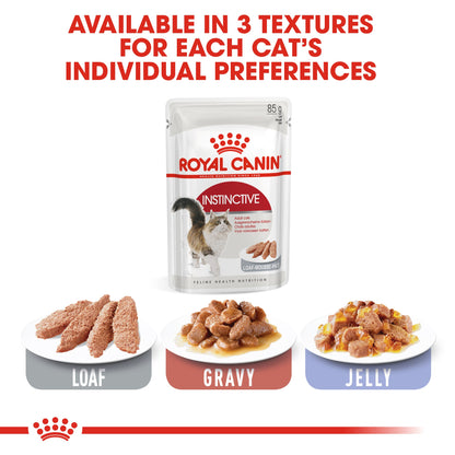 Royal Canin Instinctive Food (Loaf), 12 x 85 g, Wet Food