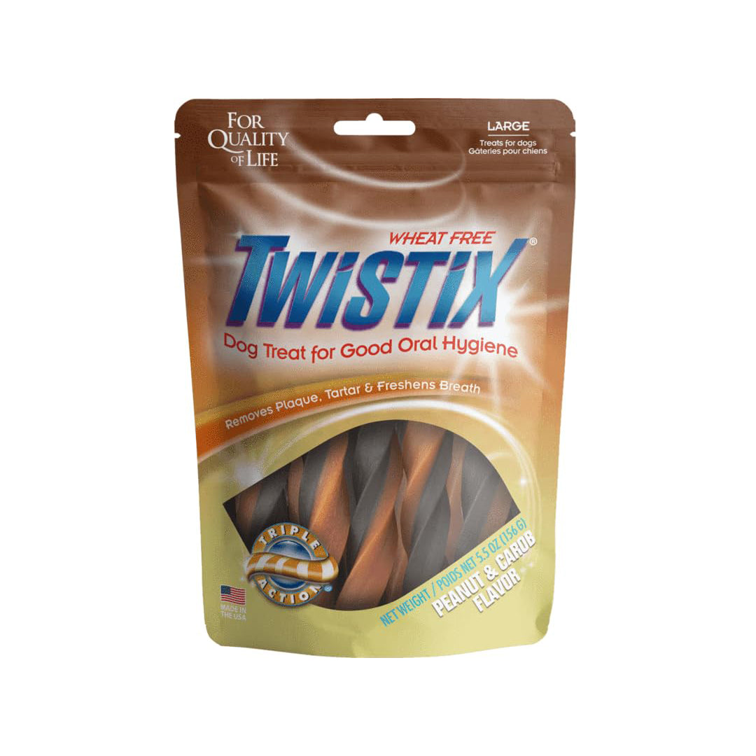 Twistix Peanut and Carob, 156 gm, Small